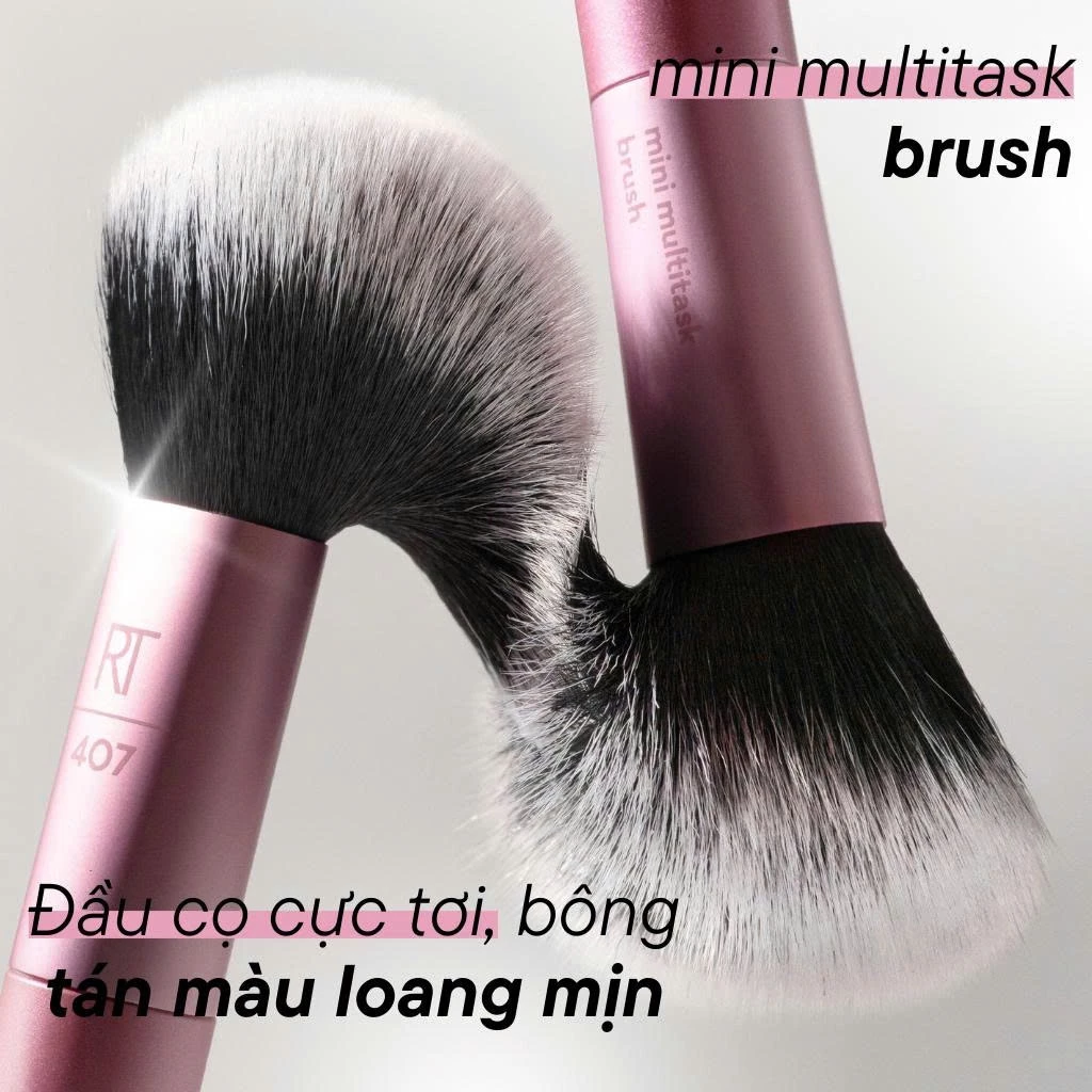 Cọ Phấn Phủ Cọ Má Hồng Mini RT Real Techniques Mini Multitask Makeup Brush 01704